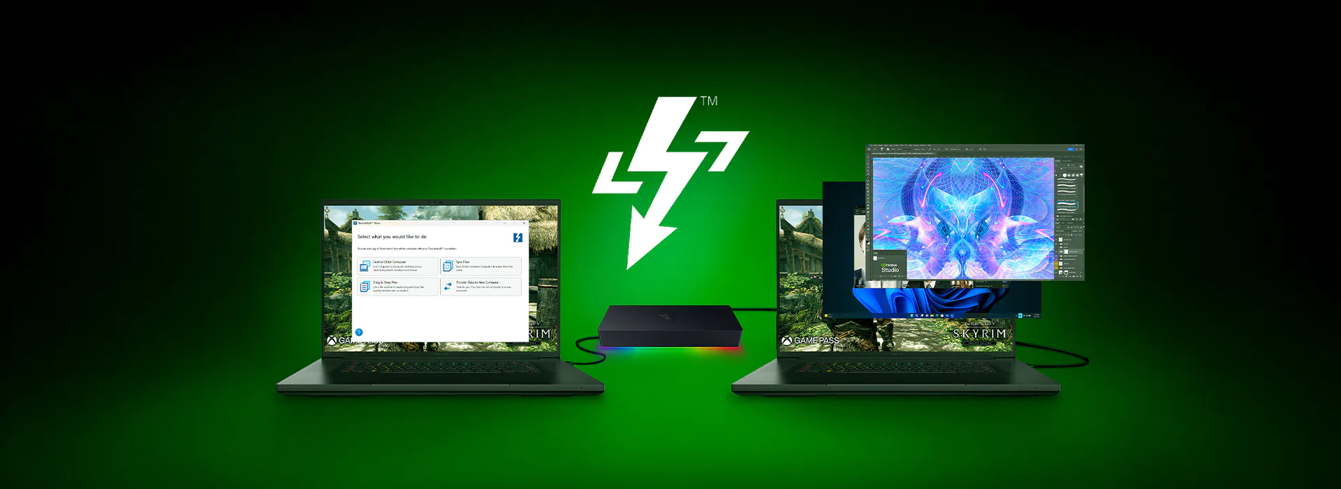 Razer Thunderbolt™ 5 Dock Mercury White ※終息品｜Razer｜株式会社